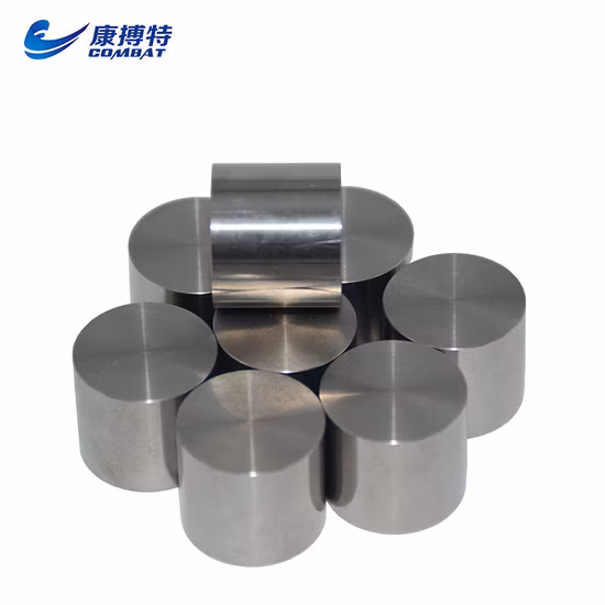 Nuevas varillas de aviación de combate Luoyang, Henan, China, personalización de muestras (varilla de equilibrio wnicu), aleación pesada de tungsteno pulido