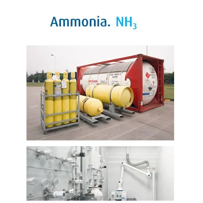 Precios de fábrica llenos de amoníaco purificado NH3 Amoníaco de pureza ultraalta